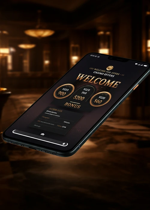 Homepage I7bet con il banner del bonus di benvenuto fino a 500€, mostrando l'interfaccia utente accattivante del casino.