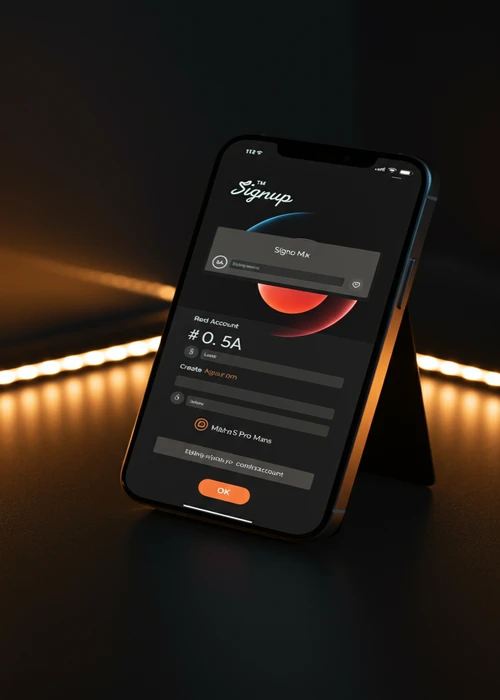 Screenshot del modulo di registrazione I7bet con sezioni per l'inserimento dei dati anagrafici e la scelta delle credenziali.